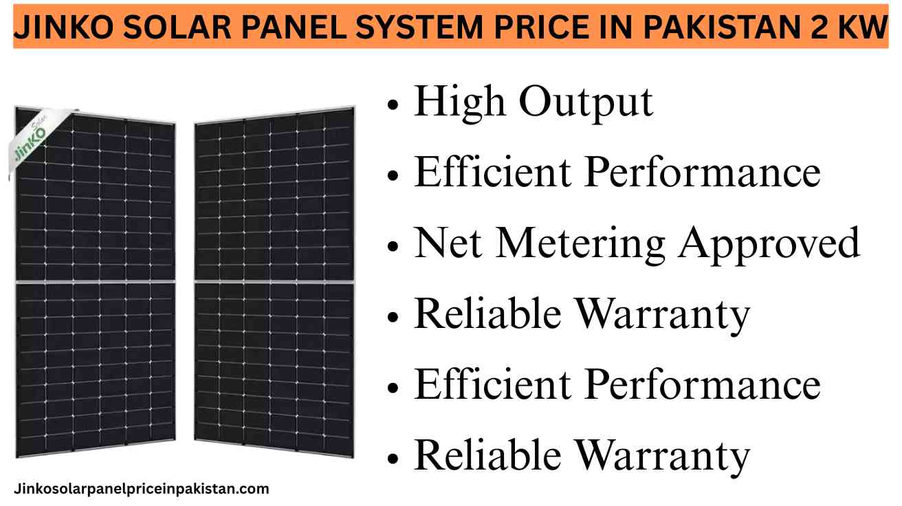Jinko 2 KW Solar Panel System Price