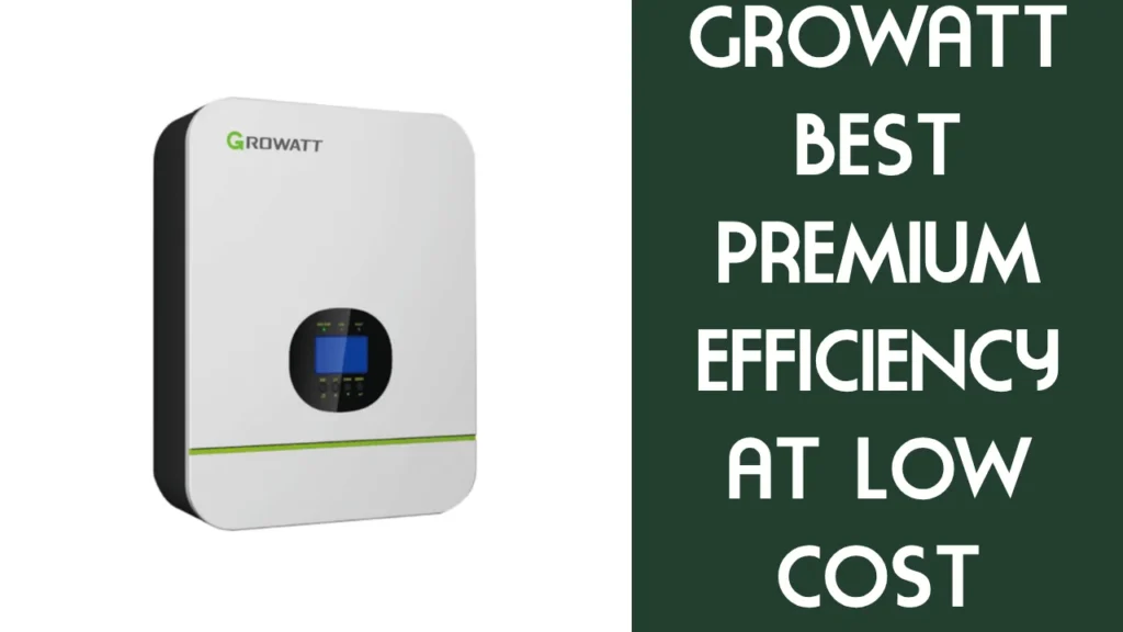 Top 5 Best Off-Grid Inverters in Pakistan 3 Growatt SPF series off grid inverter price in Pakistan 2026 MIN series