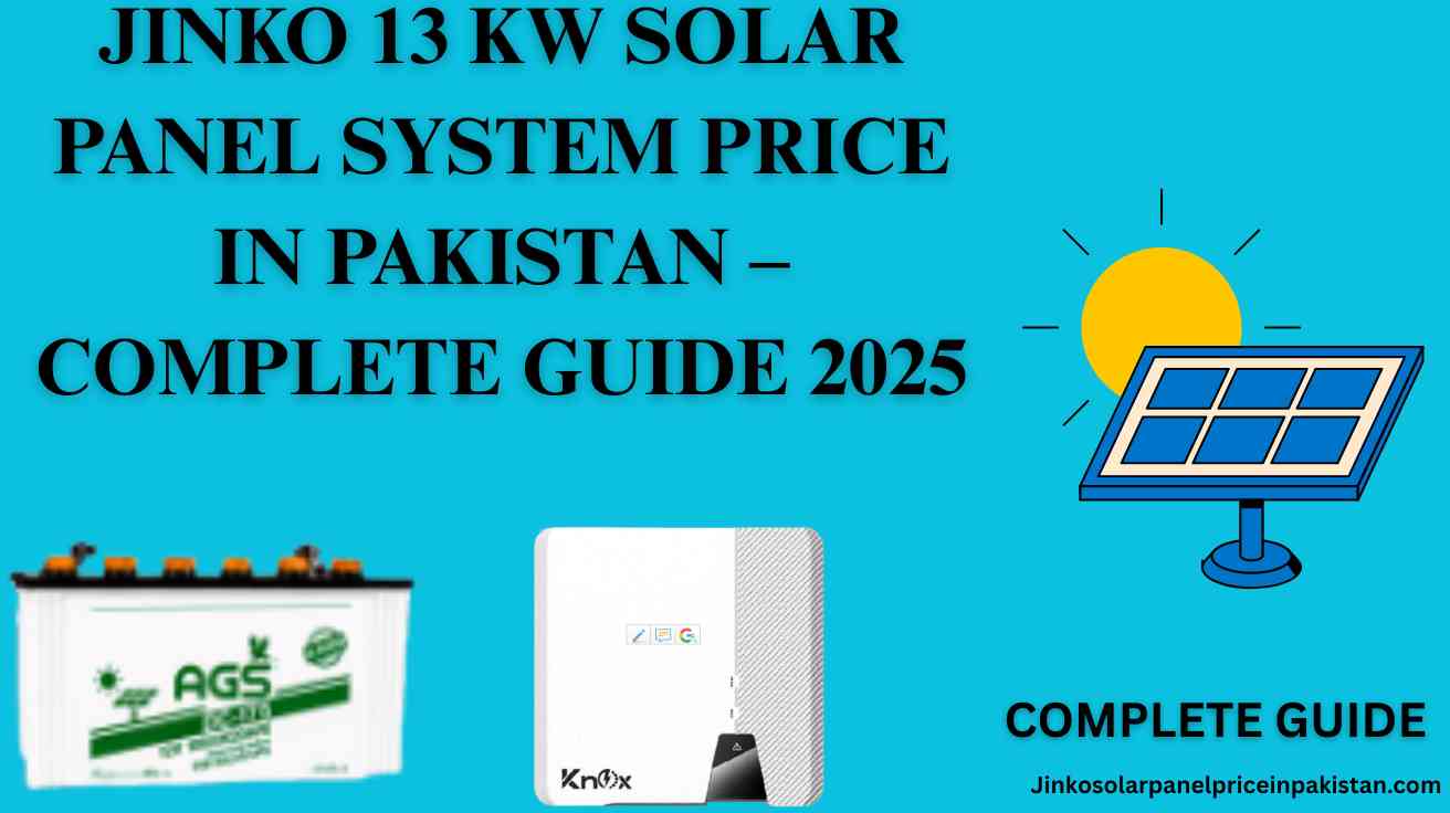 Jinko 13 kW Solar Panel System