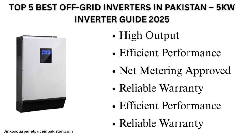 Top 5 Best Off-Grid Inverters