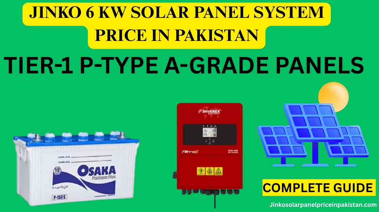 Jinko 6 kW Solar Panel System Price
