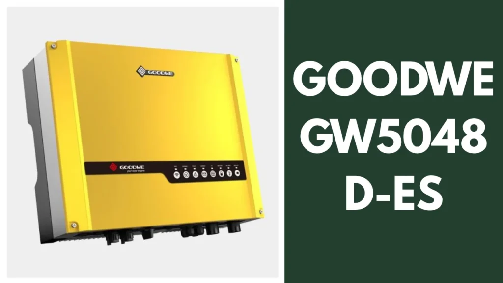 GoodWe GW5048D-ES 5kW hybrid inverter price in Pakistan 2026