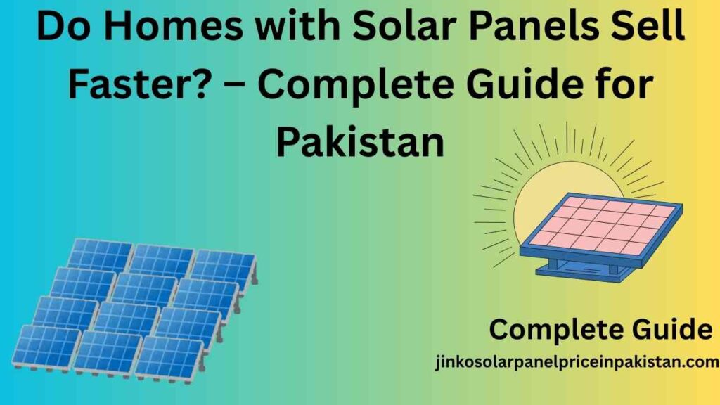 Homes with Solar Panels Sell Faster