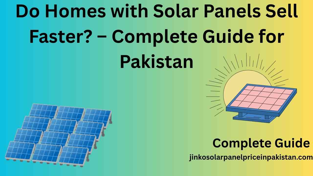 Homes with Solar Panels Sell Faster