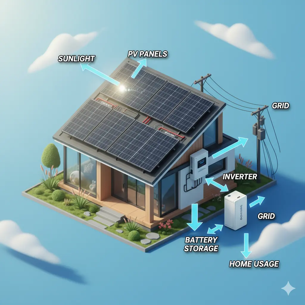 Hybrid Photovoltaic Concept