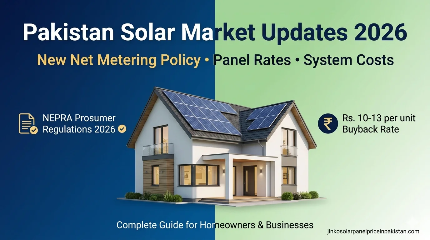 Pakistan solar market updates 2026 latest net metering policy june 2026 panel rates system costs NEPRA prosumer regulations