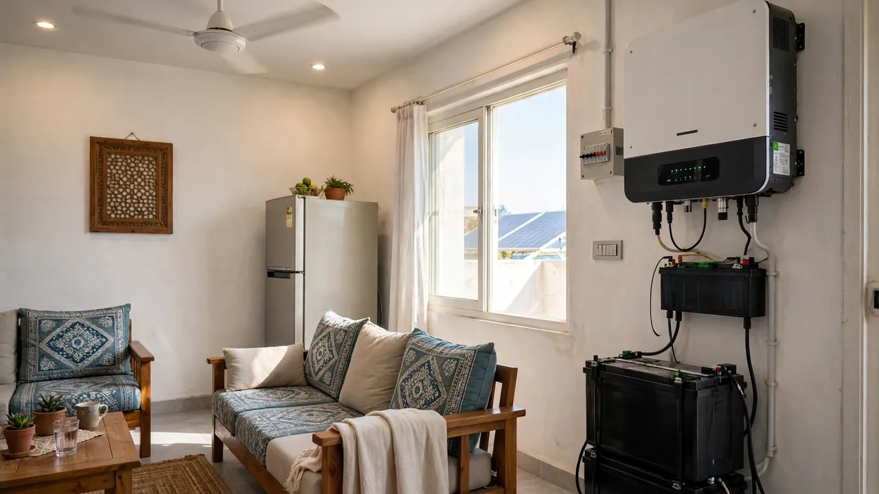 What Size Inverter Do You Need for a 5kW Solar System? 2 Home appliances running on a 5kW solar system in Pakistan