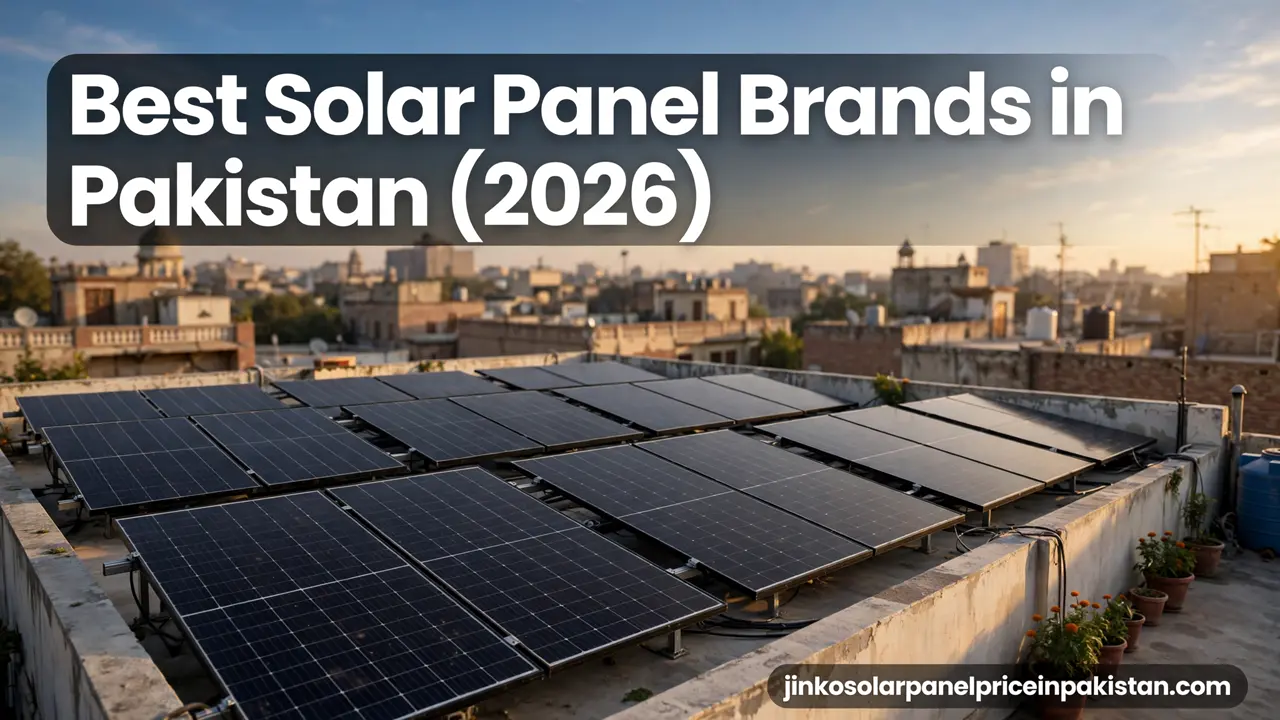 Best Solar Panel Brands in Pakistan (2026): Complete Comparison 1 Best solar panel brands in Pakistan: rooftop solar installation at golden hour