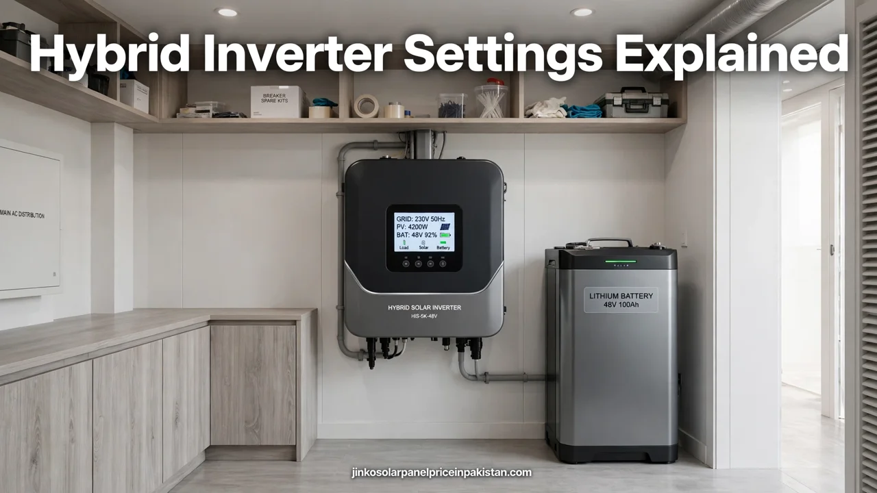 Hybrid inverter settings explained guide