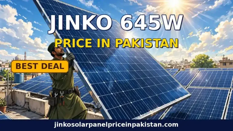 jinko 645 watt price in pakistan