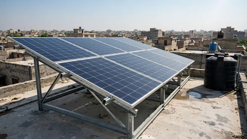 Rooftop solar panel installation in Pakistan — choosing between Jinko vs Longi solar panels in Pakistan