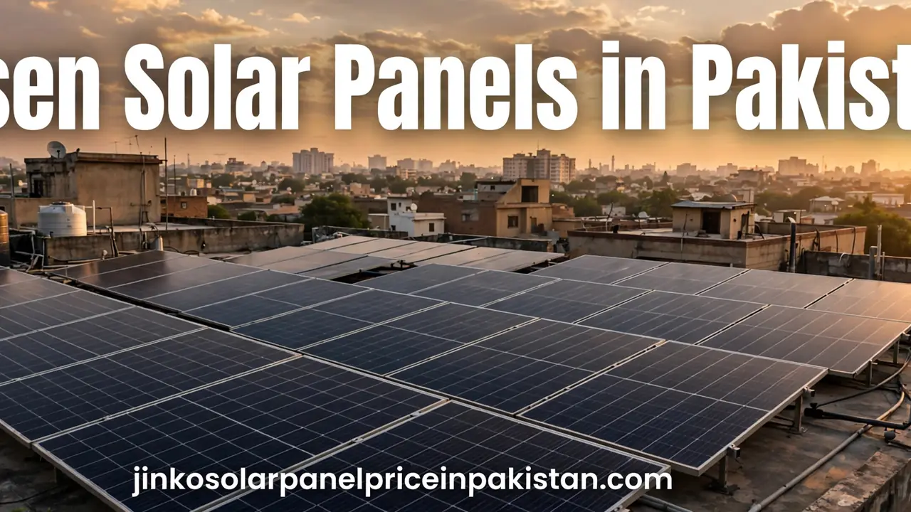 Risen Solar Panels in Pakistan: Complete Brand Guide (2026) 1 Risen solar panels in Pakistan installed on a residential rooftop at golden hour