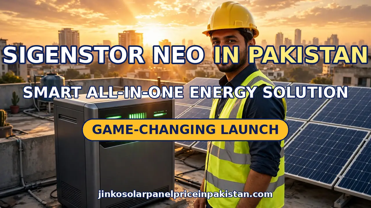 Sigenergy SigenStor NEO in Pakistan — smart all-in-one energy storage launch