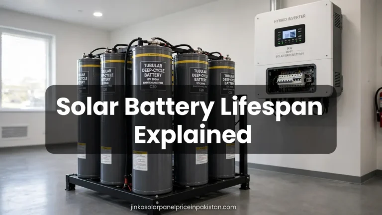 Solar battery lifespan in Pakistan: how long tall tubular, lithium and dry solar batteries last